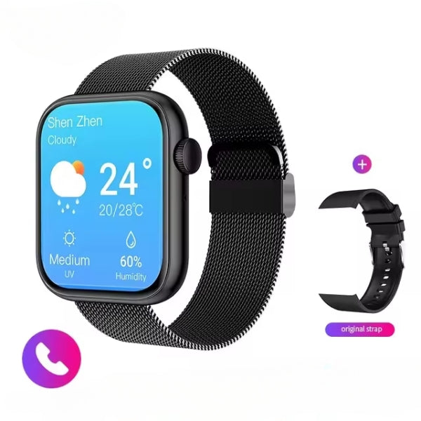 Edition 2024 Smartwatch für Frauen - Fitness Smartwatch für Android - Stilvolles tragbares Gerät für Mädchen & Jugendliche