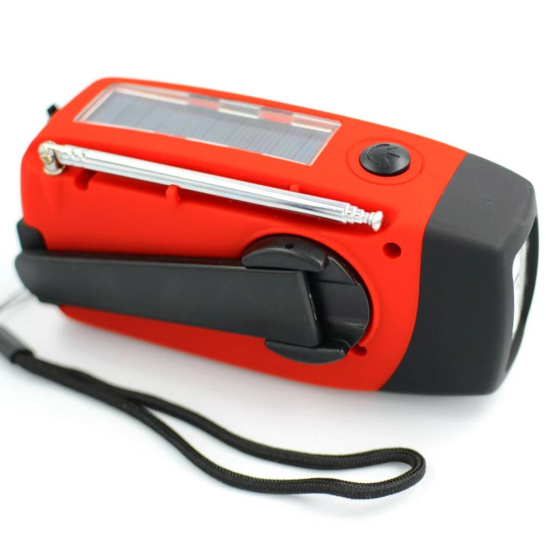 RadFlash - Multifunktionale Solar Radio Taschenlampe