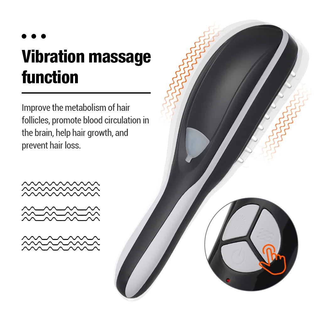 Elektrische Sprüh-Massagesträhne – Ihre 3-in-1-Lösung für Haarwachstum und Kopfhautgesundheit
