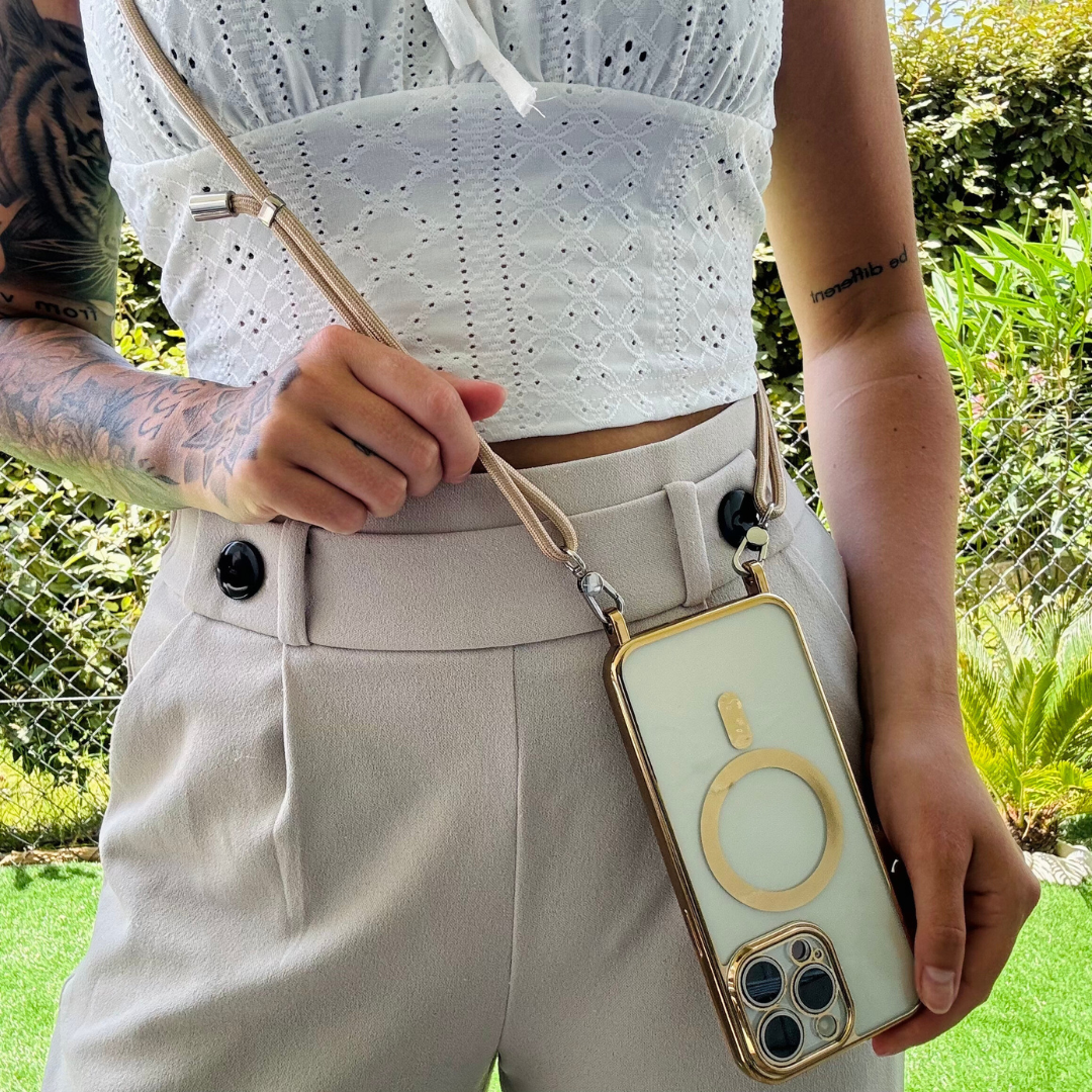 iPhone MagSafe-Umhängehülle | "Saint"