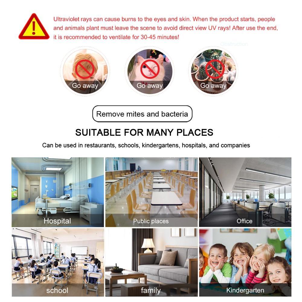 Keimtötendes UV-Licht - 8W Ultraviolettes keimtötendes Licht