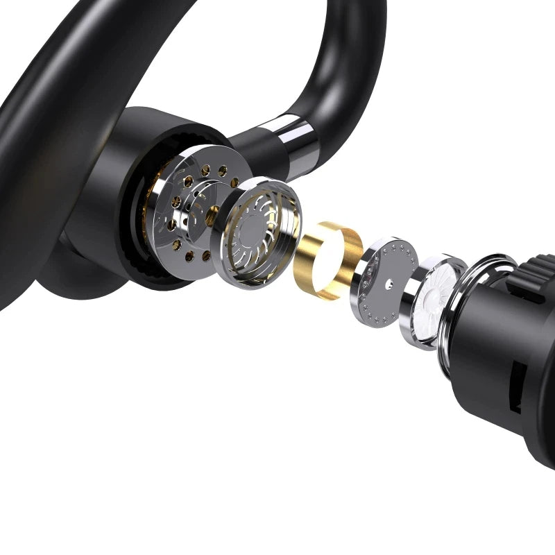 Trucker Dual Mic Wireless Bluetooth 5.1 Geräuschunterdrückendes Headset/Ohrstück