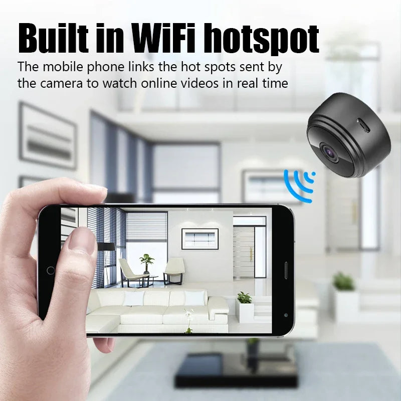 1080p Magnetische WiFi Mini Sicherheitsdrahtlose Kamera