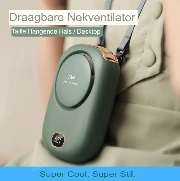 Tragbarer Hängender Hals-Mini-Ventilator - PortaFan