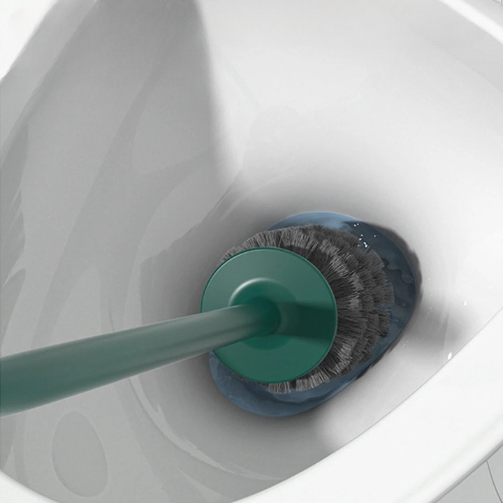 Zelara - 3-in-1-Toilettenbürste, um deine Toilette ohne tote Ecken zu reinigen
