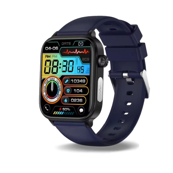 Fortgeschrittene Gesundheitsüberwachungs-Smartwatch – Glukose, Herzfrequenz und Blutdruck mit wasserdichtem Design