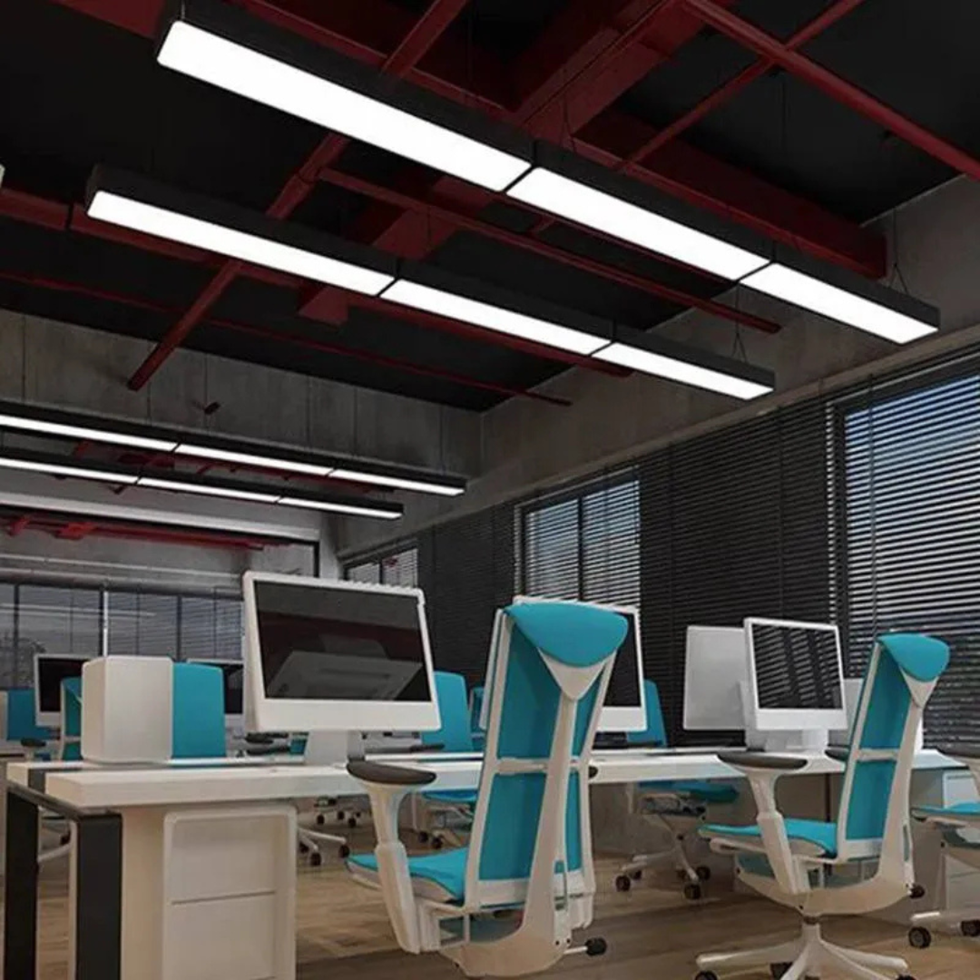 Moderne Rechteckige LED-Pendelleuchte