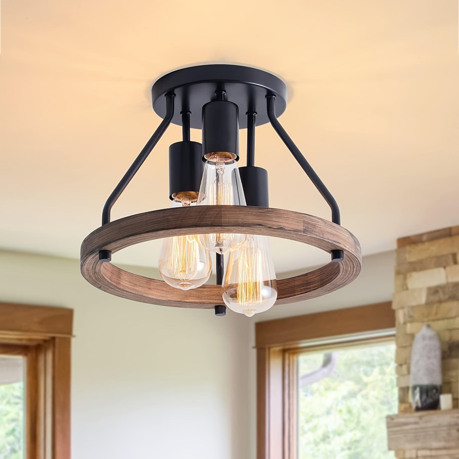 NatuurLicht Drei-Arm Lampe – Für stimmungsvolle Beleuchtung und Charakter