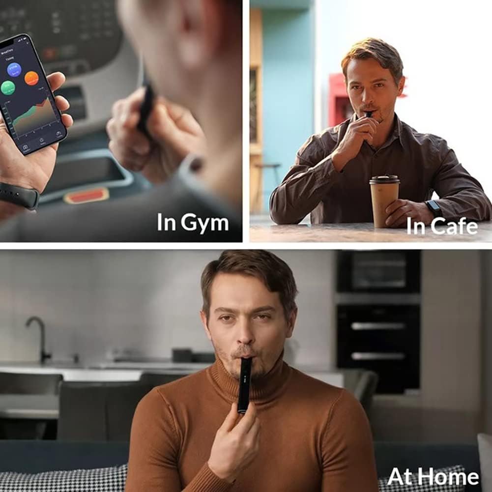 BreathBoost Smart Atmungs Trainer – Lungenkapazität & Atemmuskulatur Stärkungsgerät