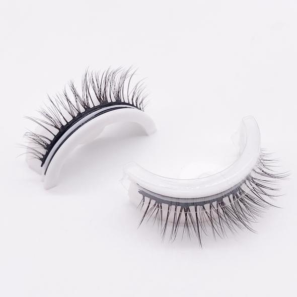 Wiederverwendbare selbstklebende Wimpern für natürlichen Wimpern-Look