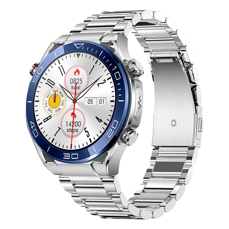 Gesundheits-Smartwatch mit Blutzucker-, EKG- und Herzfrequenzüberwachung