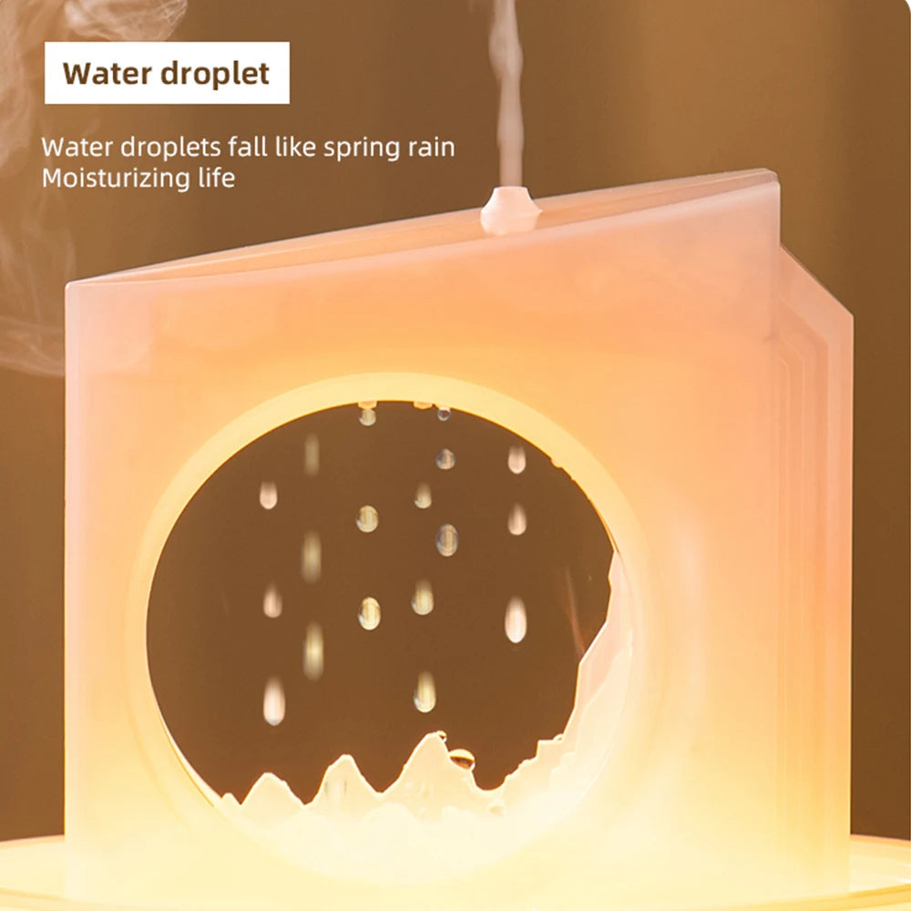 Rain Clouds Aroma-Diffusor & Luftbefeuchter – Ultraschall, LED & Timer