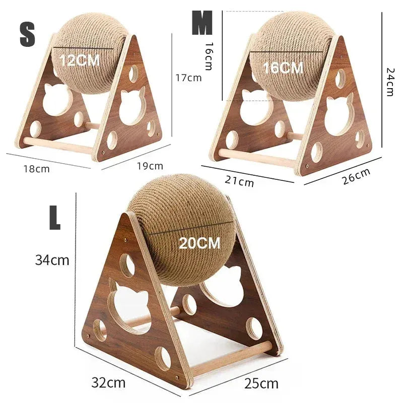 ScratchSphere – Stilvolles Kratzspielzeug für Katzen