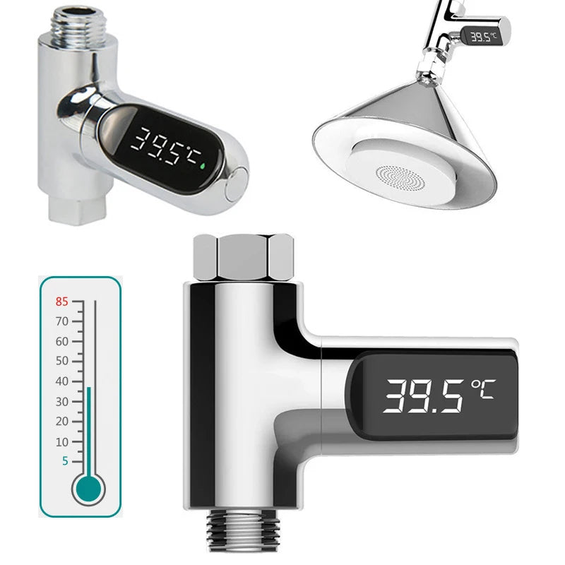 LED-Display Wasser Duschthermometer