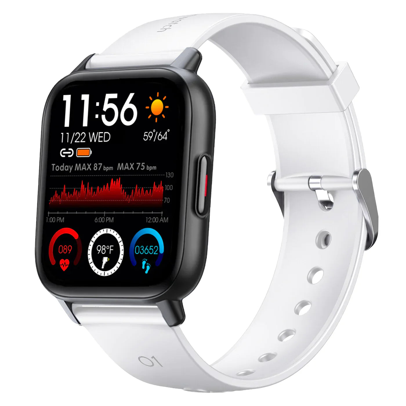 Pro Smartwatches für Männer & Frauen - Sport Tracker, Herzfrequenz- & Blutdruckmonitor, Wasserdichte Laufuhr