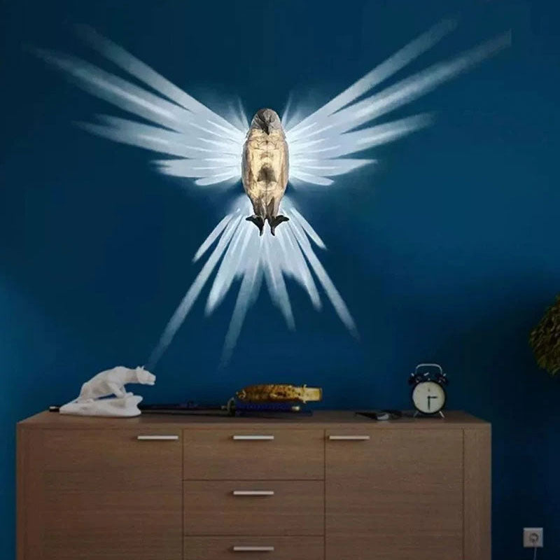 Adler Nachtlicht Wanddekoration
