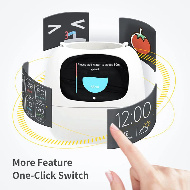 Smart Sensor Pflanzer - 7 Smart Sensoren und Ai-Chips machen das Pflanzenwachstum einfach und unterhaltsam für das Wohnzimmer