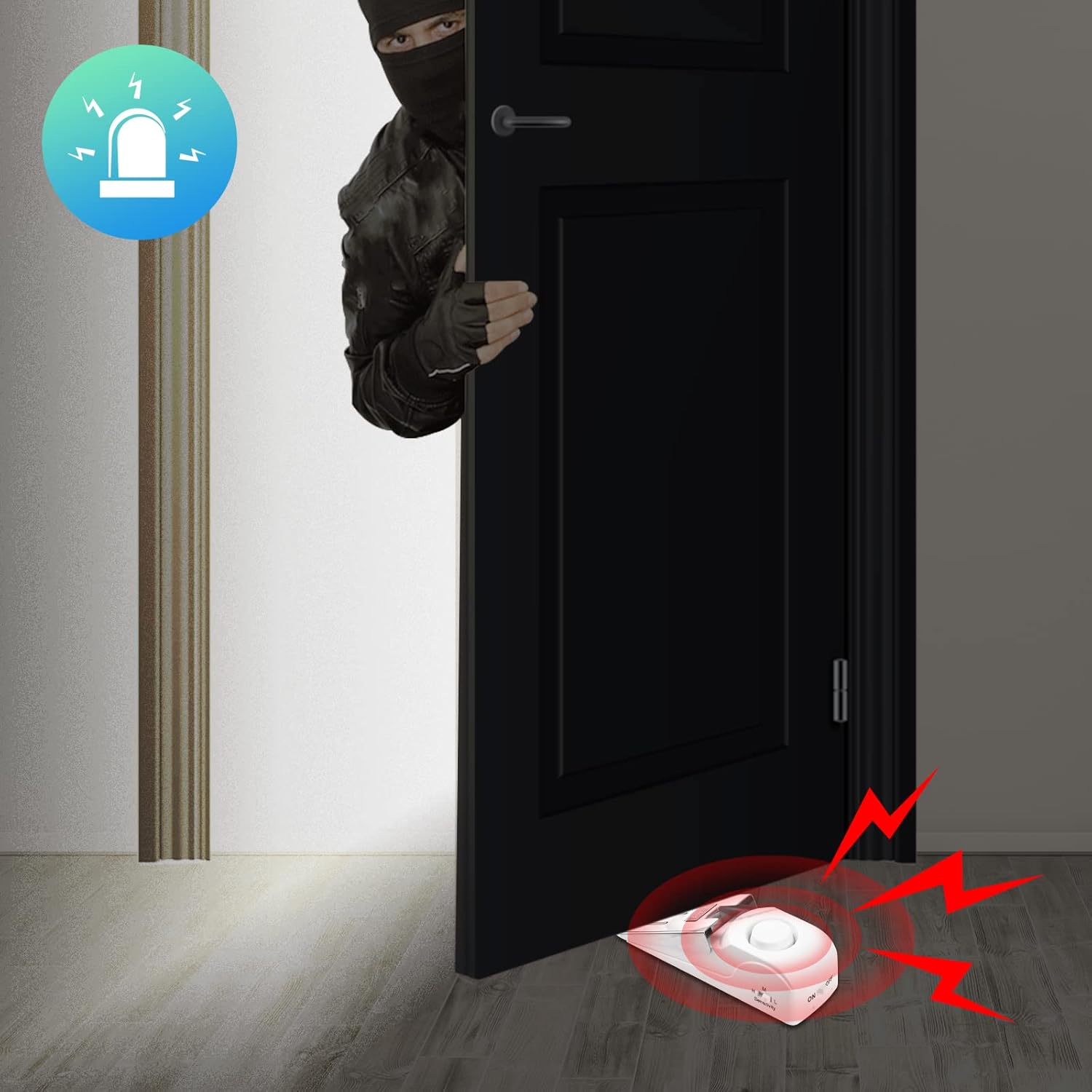 Türstopper Alarm – Tragbare Sicherheit für Zuhause & Reisen