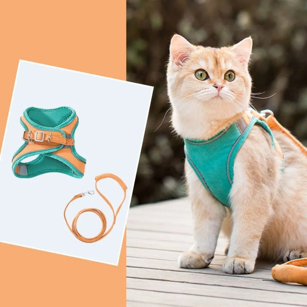 SafeCat – Sicheres & Ausbruchsicheres Katzengeschirr mit Leine