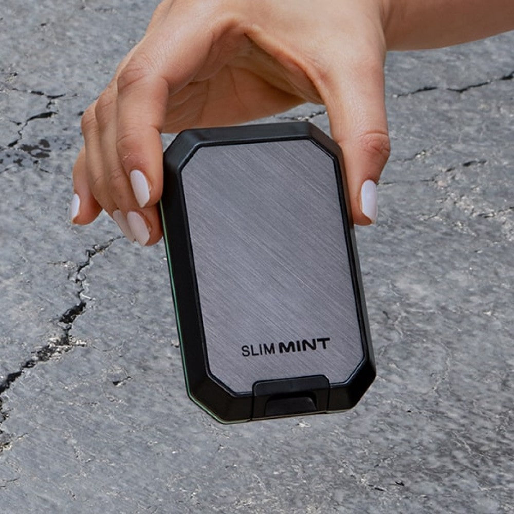 Slim RFID Aluminium Wallet – Auto-Lock & Geldclip