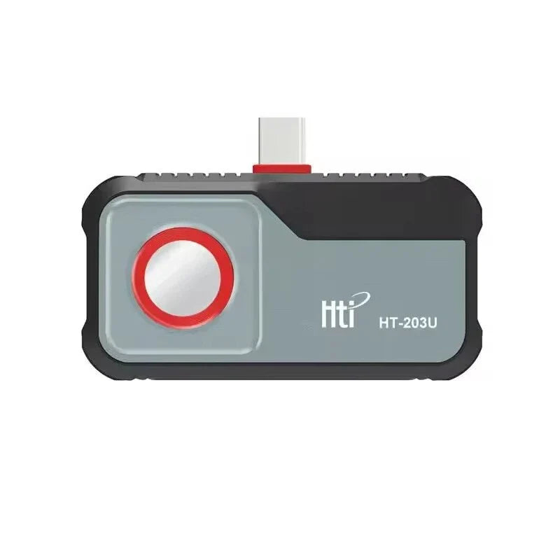 Hti HT-203U Handheld-Infrarot-Thermalkamera, 256x192 Auflösung, -20℃ bis 550℃ Bereich, 25Hz, Android Typ-C, hohe Genauigkeit