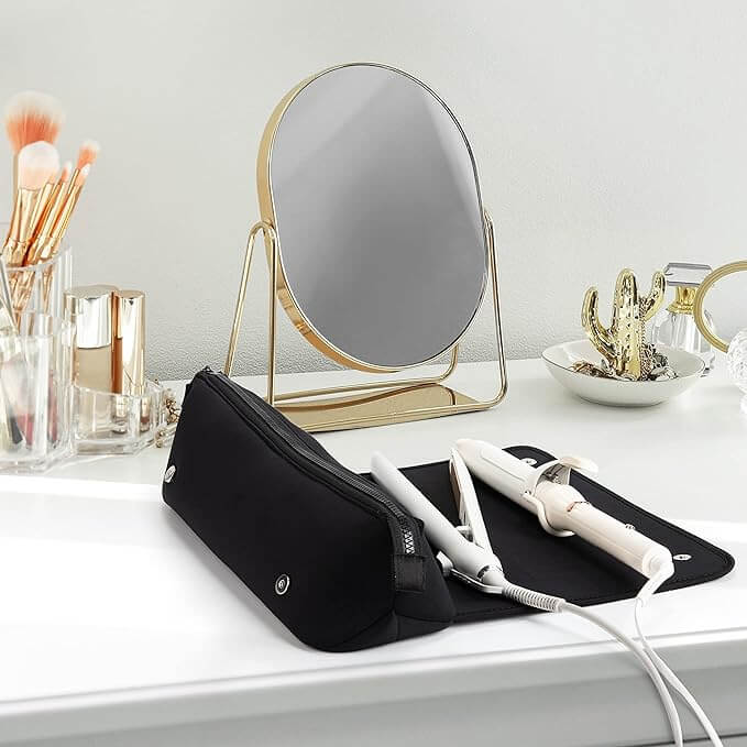 Hitzebeständige Styling-Matte & Reisetasche 2-in-1