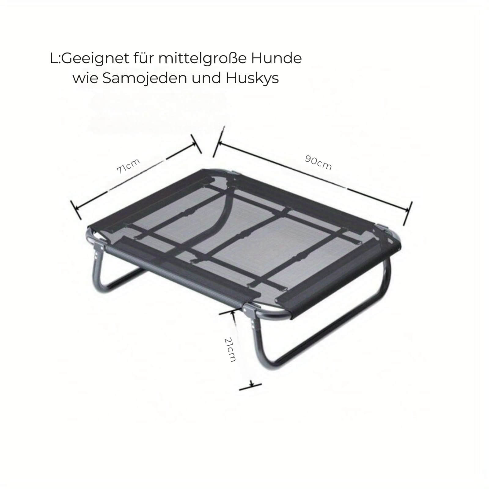Faltbare Hundeliege Reisebett Haustierbett