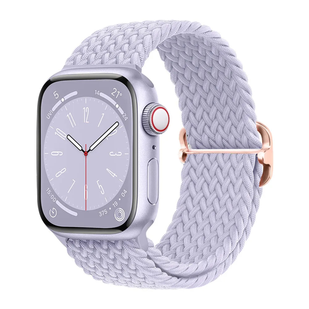 Geflochtenes Nylon-Loop-Band für die Apple Watch