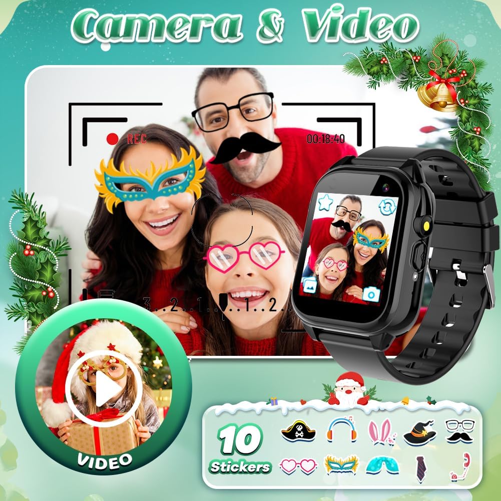 iWatch l Smartwatch für Kinder l Wasserdicht l Jungen und Mädchen