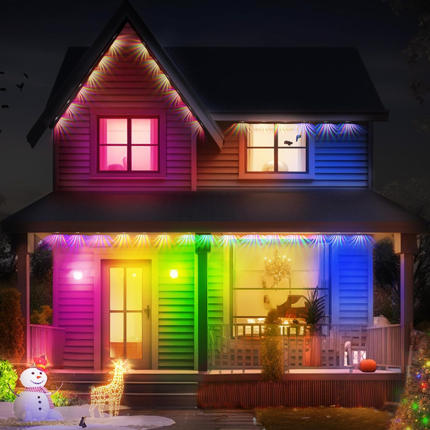 Intelligente RGB Lichter – App- und sprachgesteuert für jeden Anlass