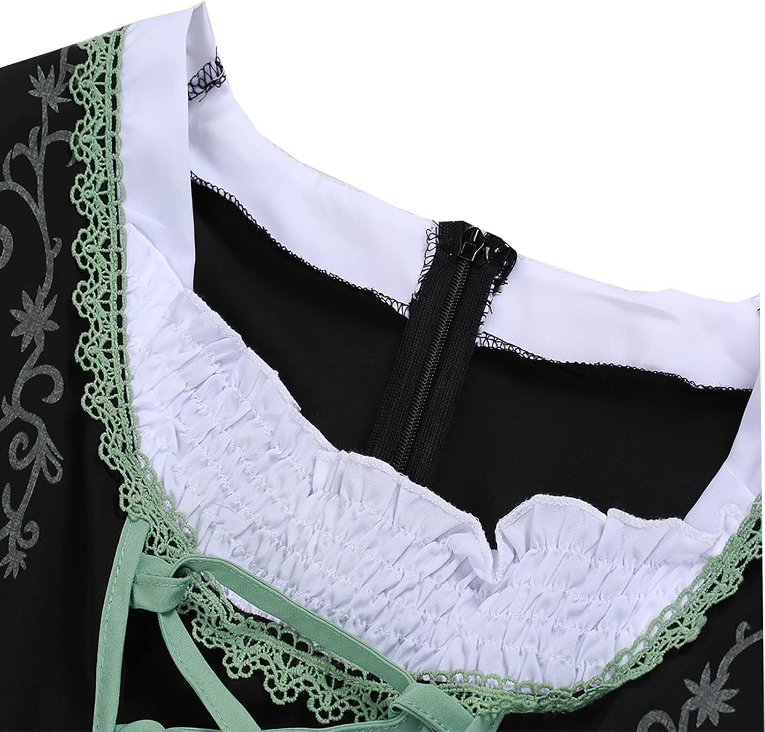 Damen Oktoberfest Dirndl Kleid Outfit | Mini