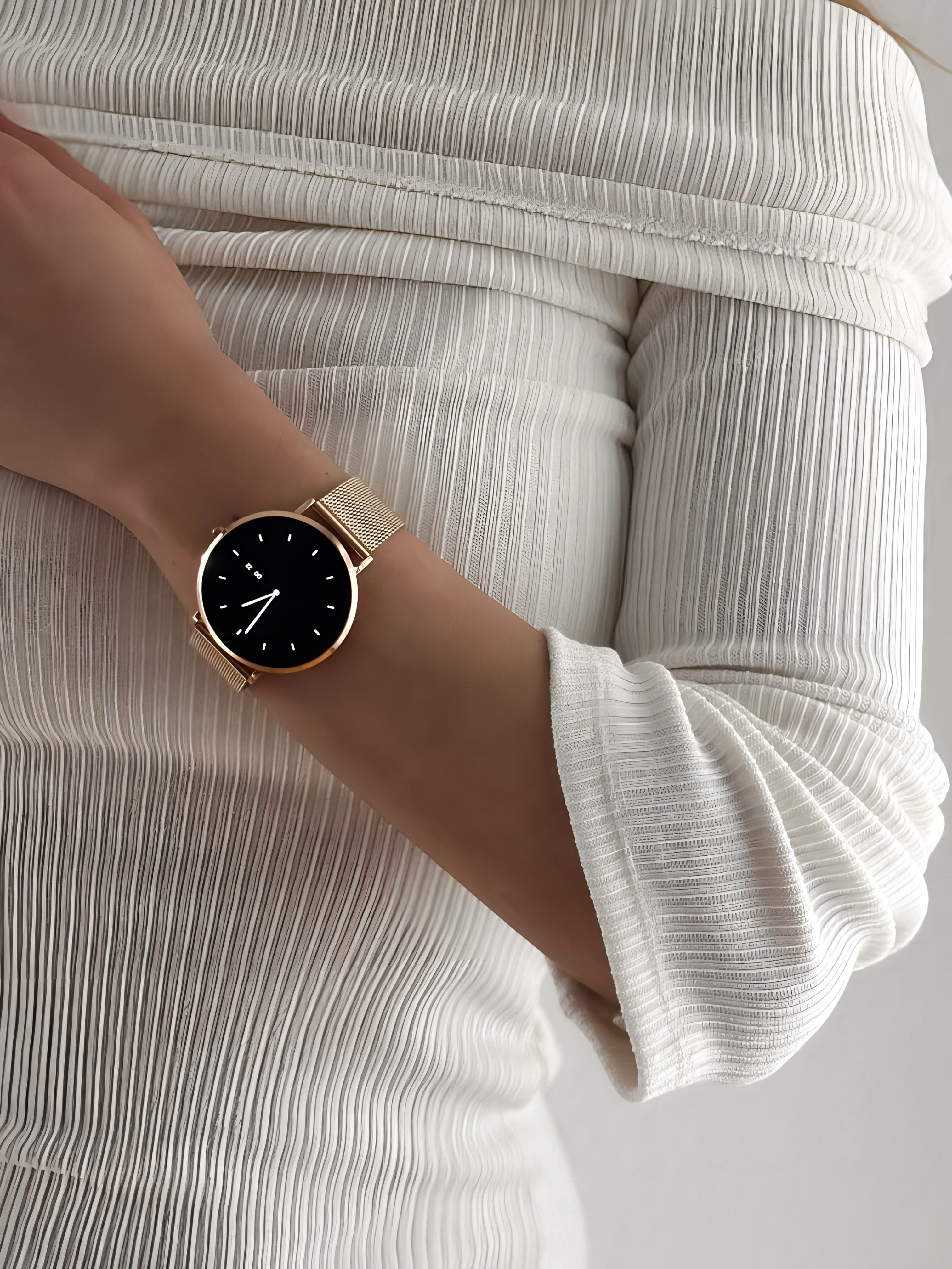Milennia Smartwatch | Stilvolles Design | AMOLED HD | Gesundheits- & Sportfunktionen