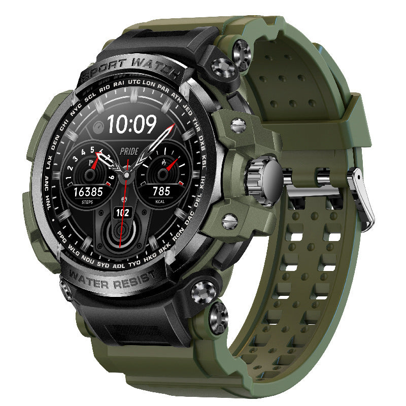 Zelara Unverwüstliche Outdoor-Sport-Smartwatch Mit Herzfrequenz, Blutsauerstoff, Anruferinnerung