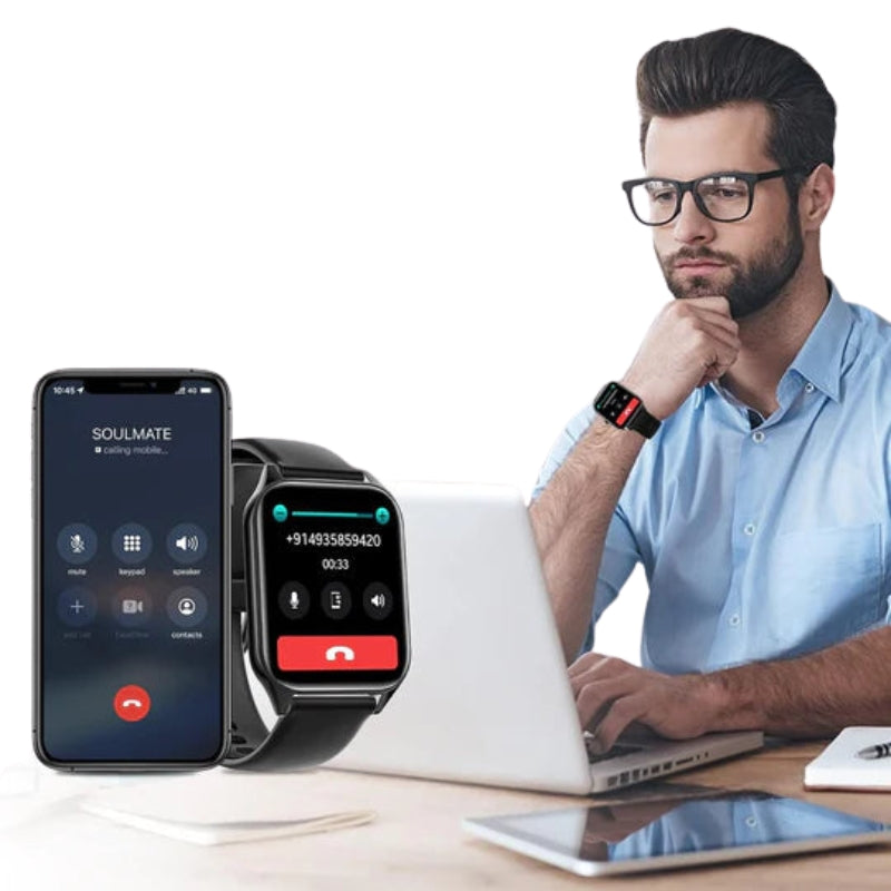 Zelara - Smartwatch mit Blutzuckermessung Herzfrequenzmessung und GPS