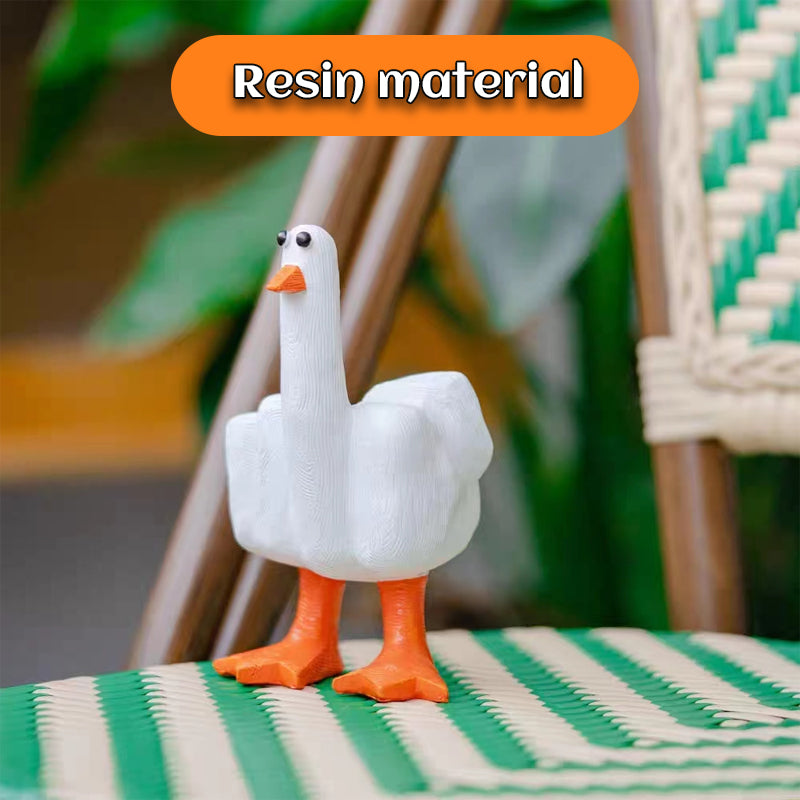 Spaß Mittel Finger Ente Ornament