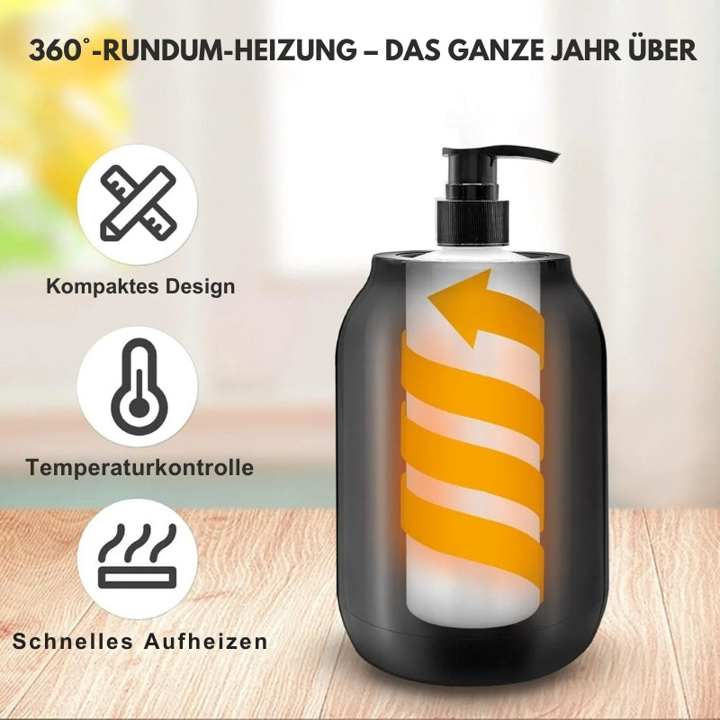 Zelara - Tragbarer elektrischer Massageöl-Wärmer mit Touch Kontrolle