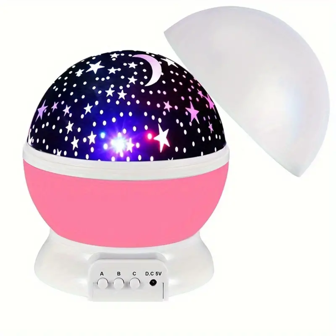 Rotierende LED Sternprojektor Galaxie Nachtlampe