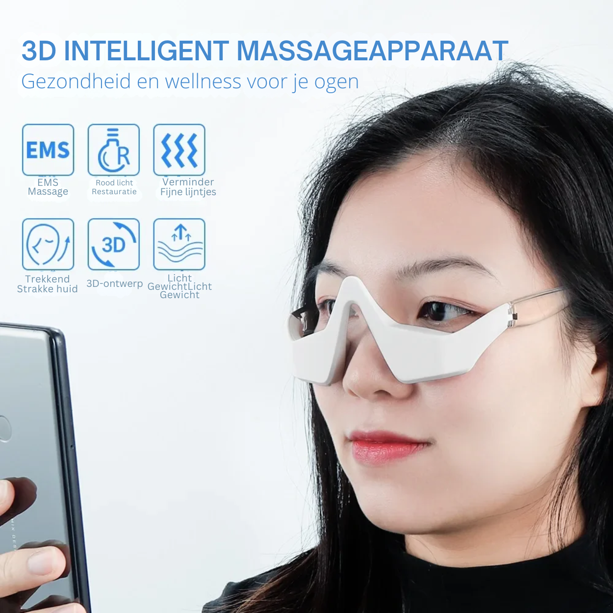 VitalGlow – Rotlichttherapie-Brille für Wohlbefinden und Erholung