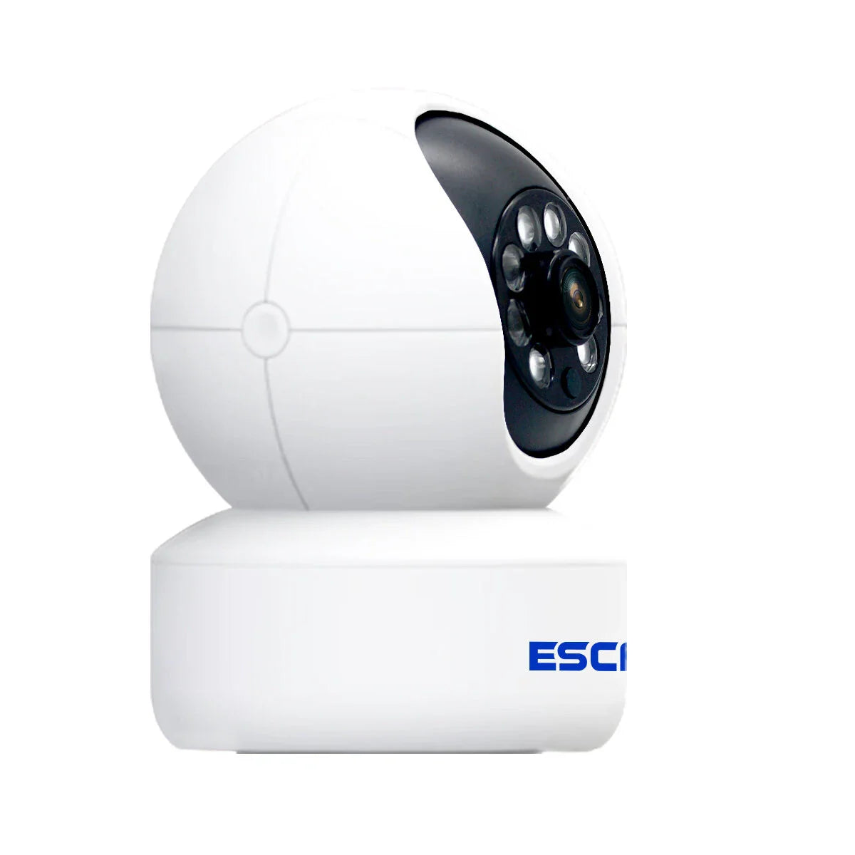 3MP ESCAM QF005 WiFi IP Kamera - Kabellose PTZ mit Duallicht, Bewegungserkennung, Gegensprechanlage, Nachtsicht, APP-Alarm, Unterstützung für Speicherkarte zur Haussicherheit