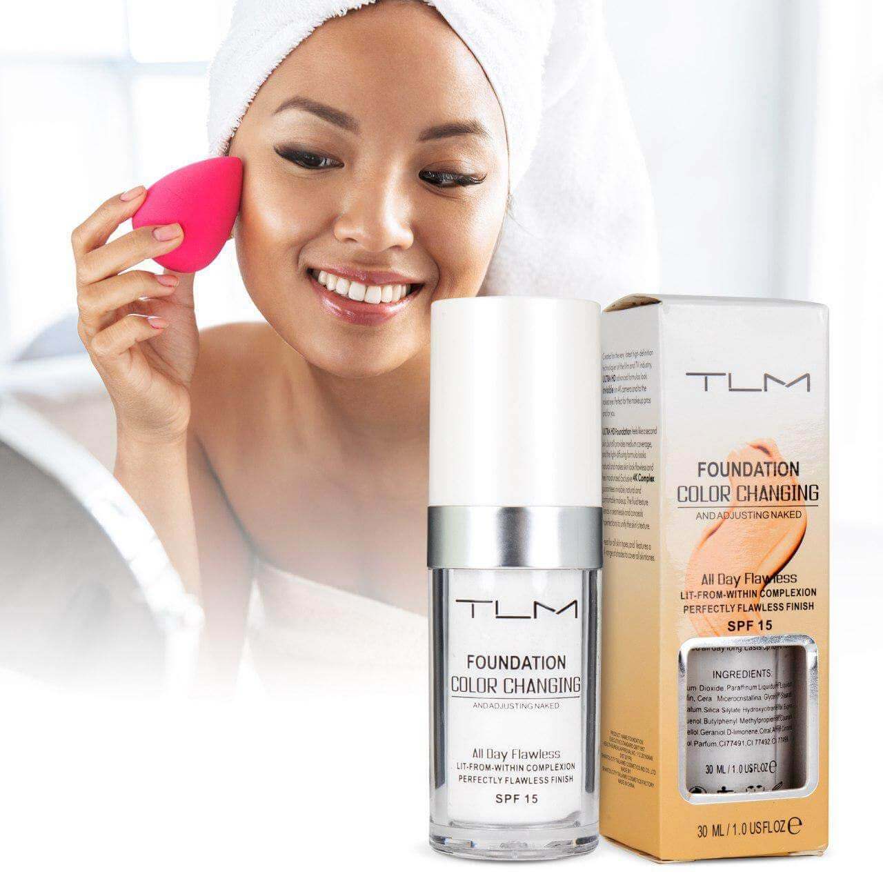 Selbst-Anpassende Foundation - Natürlicher Look
