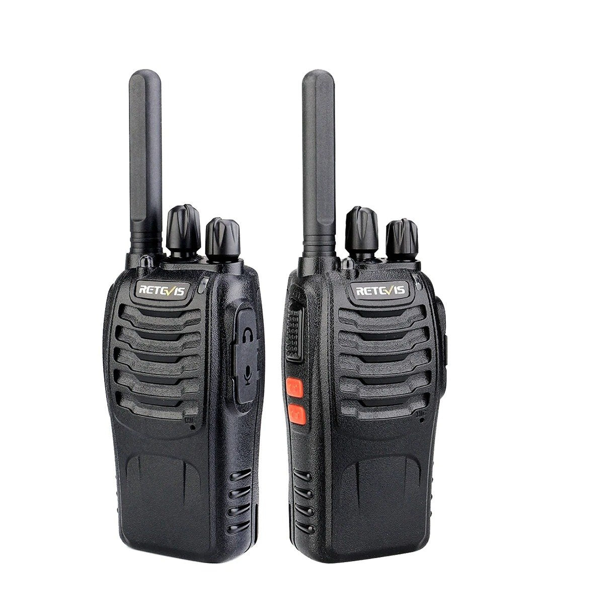 Walkie-Talkie Set 2 Stück – USB-Ladung, 1,3 km Reichweite, LED-Licht, 14h Nutzung, 30h Standby