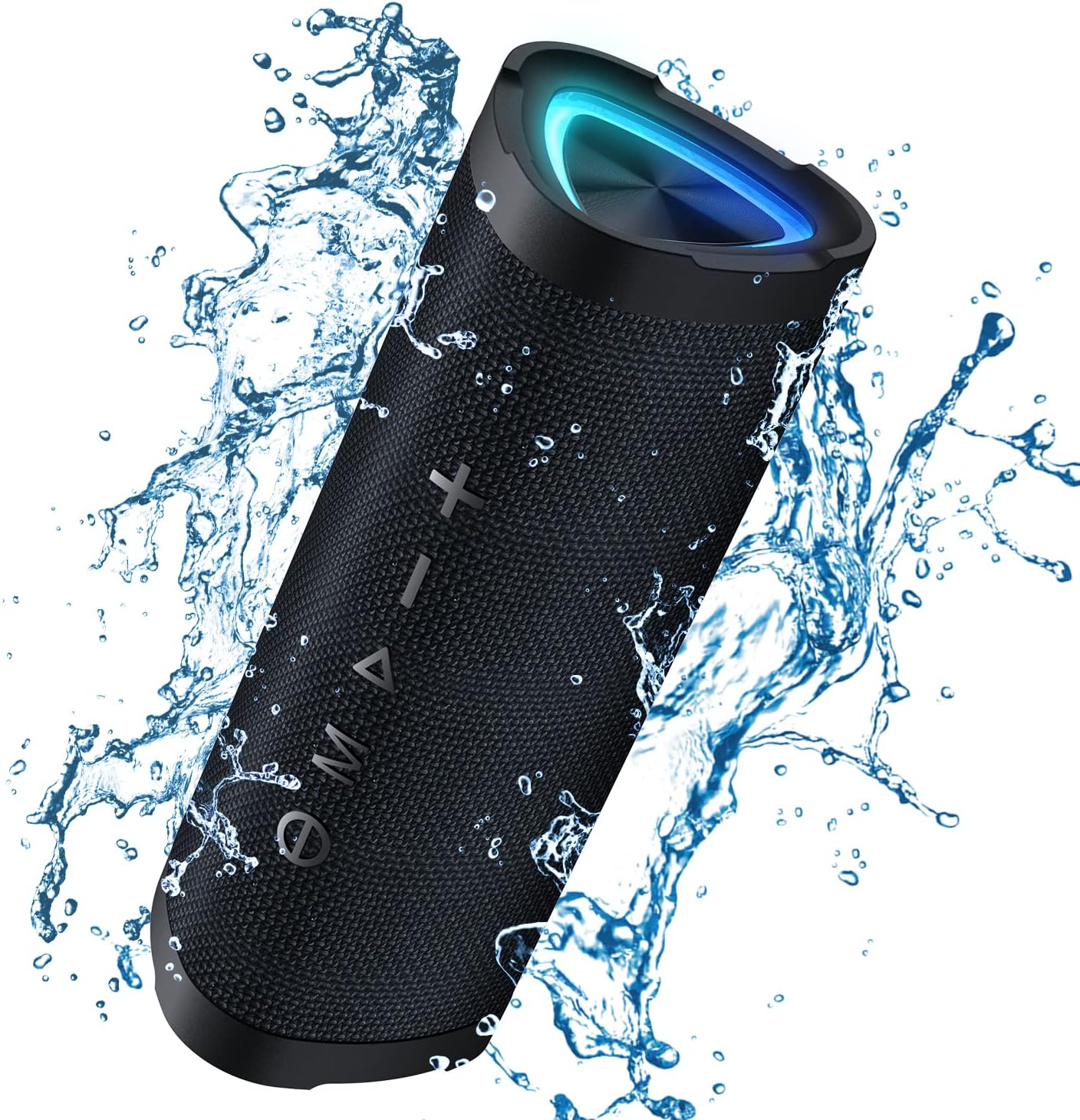 Tragbarer Bluetooth-Lautsprecher 24W mit TWS, IPX7 Wasserschutz & 24h Akku