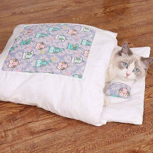 Kuscheliger Katzenschlafsack für wohlige Nächte