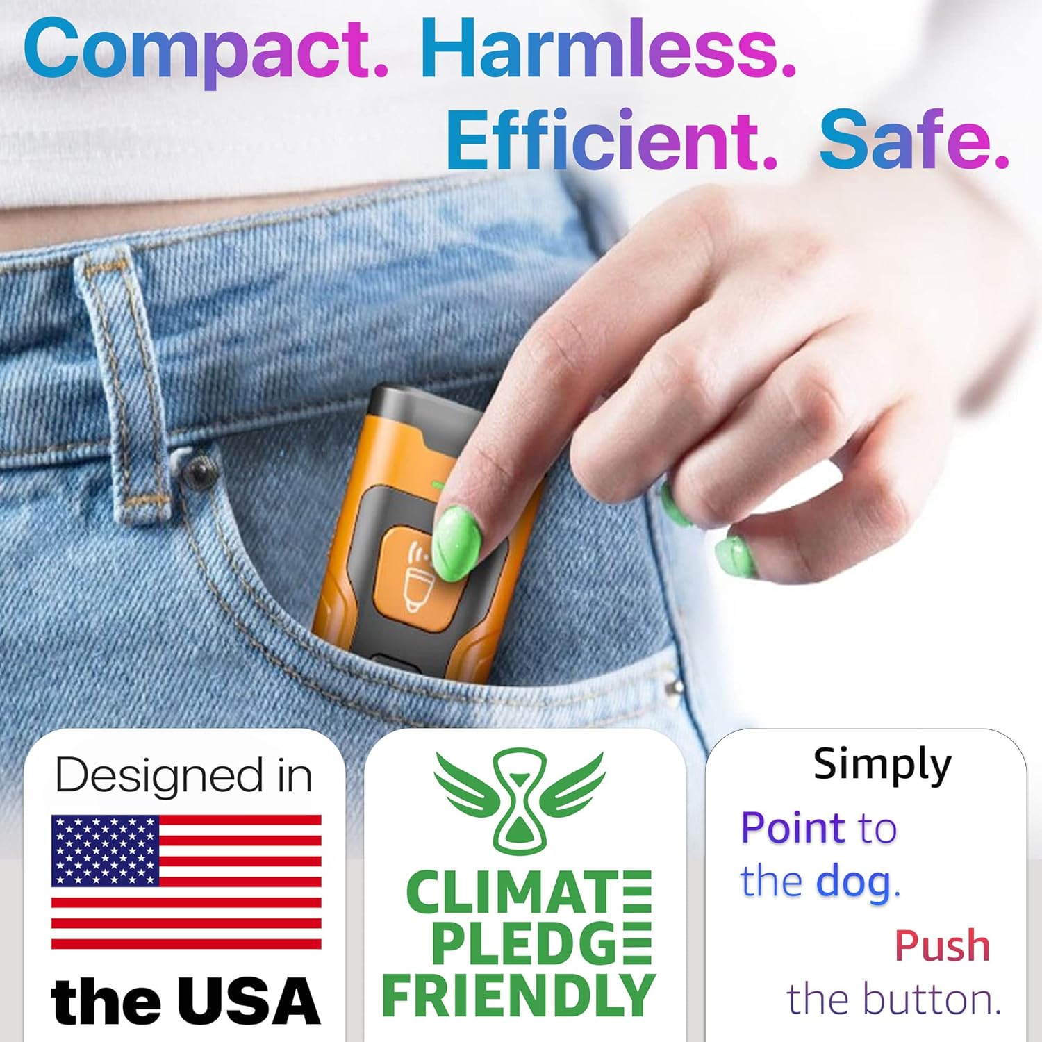 Hund Anti-Bell-Gerät l Ultraschall mit Reichweite