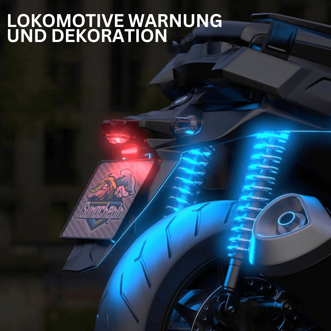 LED Taschenlampe, 7 Farben, 7 Modi, Wasserdicht