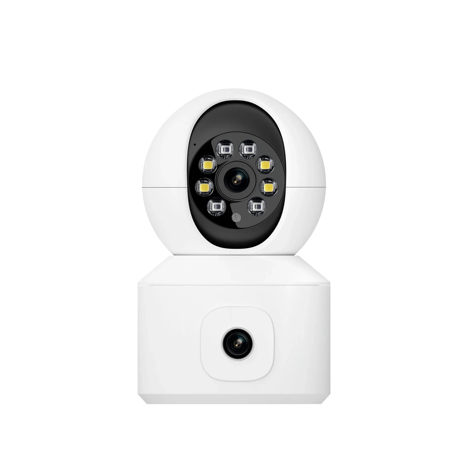 ESCAM QF010 Dual-Linsen 2MP WiFi IP-Kamera mit Schwenk-/Neigefunktion, Bewegungserkennung, Cloud-Speicher, Zwei-Wege-Audio, Nachtsicht, Wasserdicht