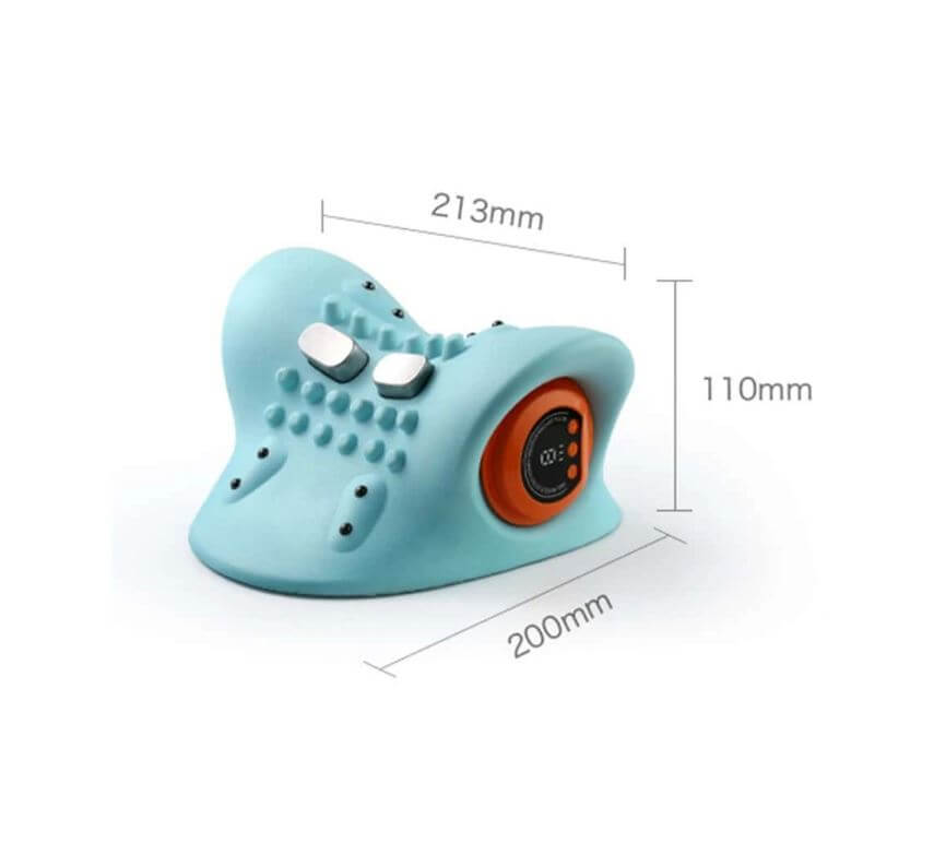 Elektrisches Nackenmassagegerät mit Wärme - Schmerzlinderung