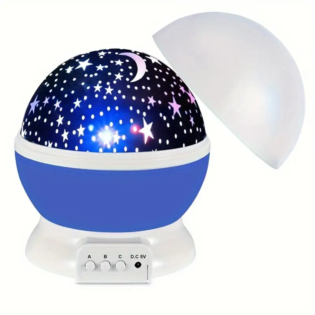 Rotierende LED Sternprojektor Galaxie Nachtlampe