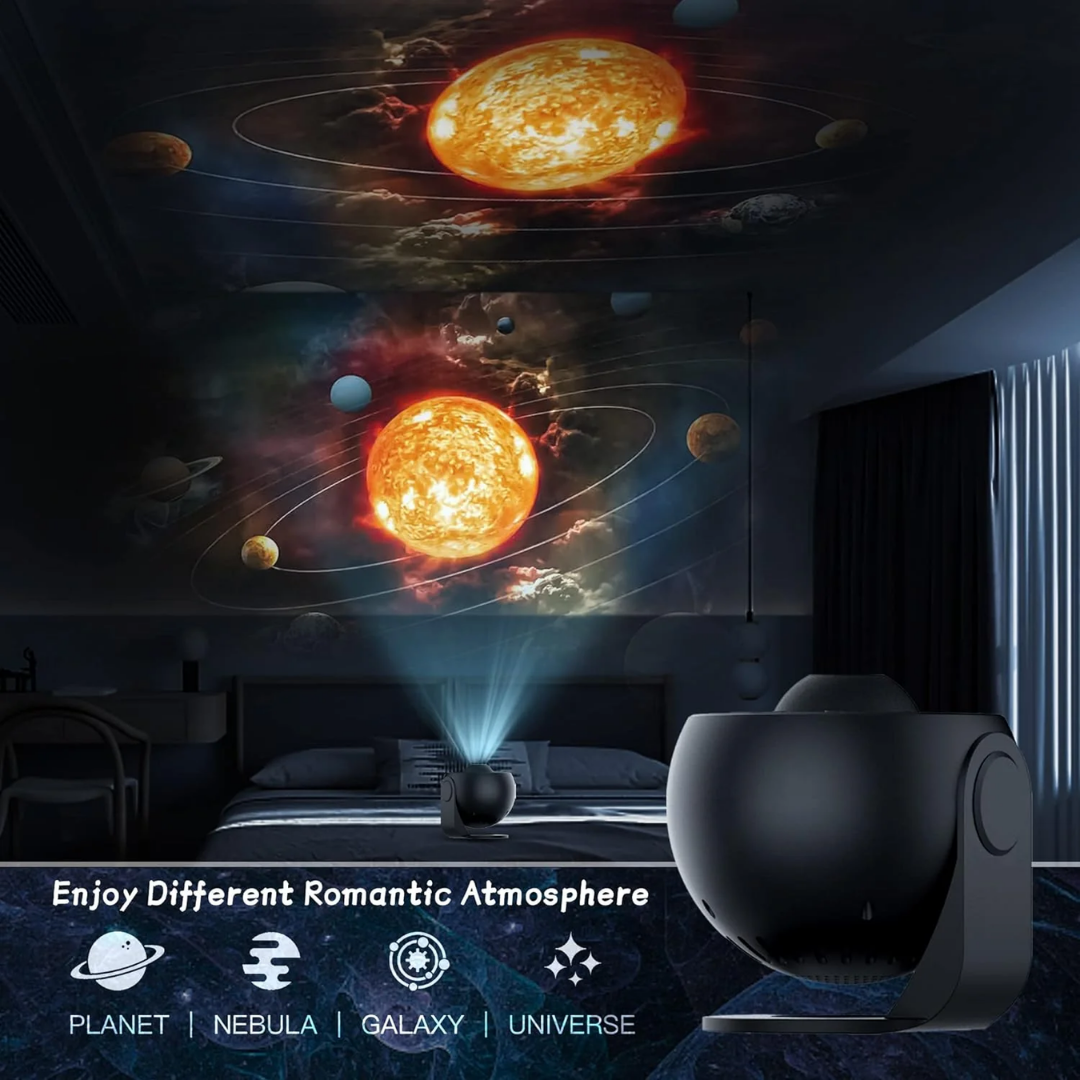 Himmlische Träume: 360° Planetarium-Galaxie-Projektor - Vollraumabdeckung