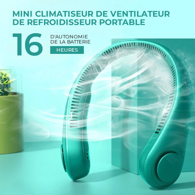 Neue tragbare drahtlose Nackenventilator | Einfache Kühlung - Ventilator